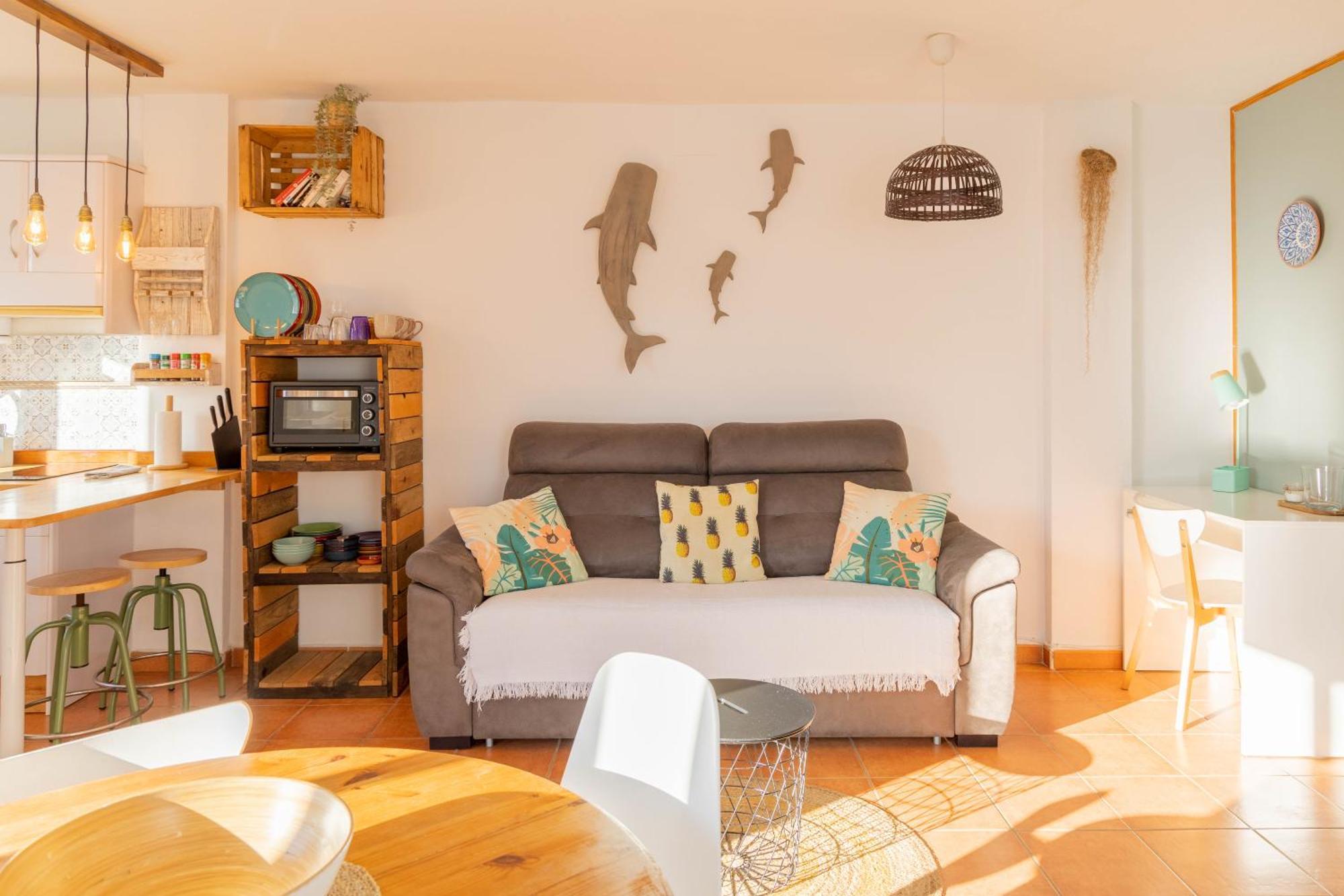 Tarifa Cozy House - Beach View & Balcony Exterior foto